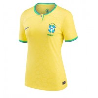 Brasil Fotballklær Hjemmedrakt Dame VM 2022 Kortermet